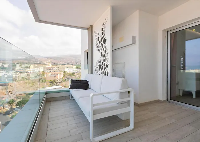 Ocean Garden 2br Climatized Pool & Parking Daire Costa Adeje